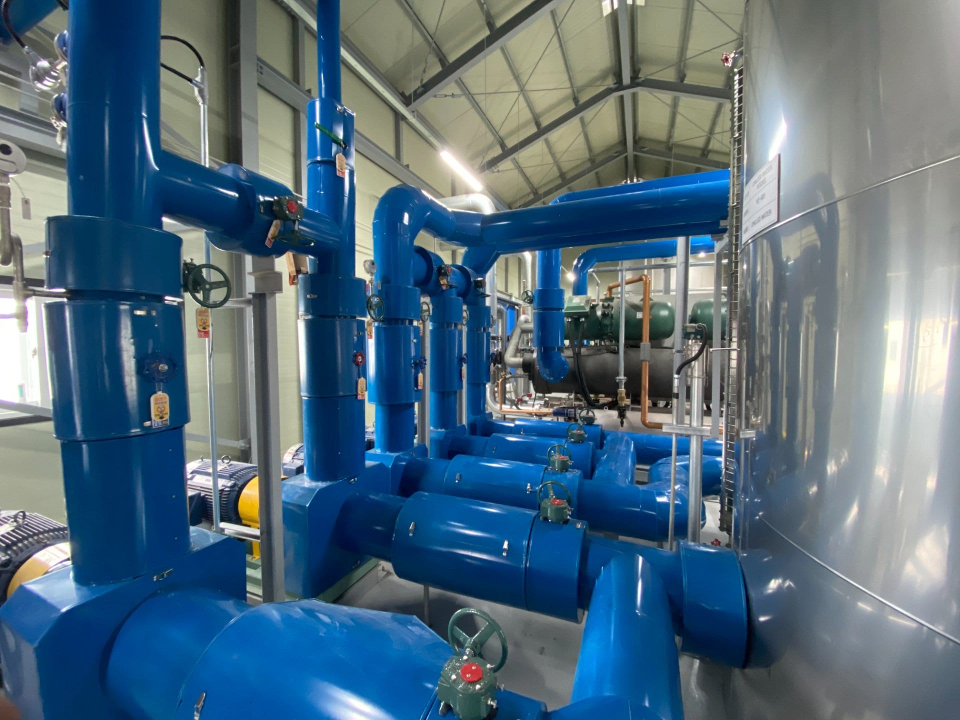 대성판금 설비 시공 현장